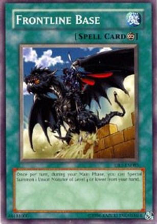 Frontline Base (DR1-EN083) - Dark Revelation Volume 1 Unlimited - Premium Yugioh Single from Konami - Just $0.25! Shop now at Game Crave Tournament Store
