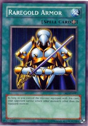 Raregold Armor (DR1-EN091) - Dark Revelation Volume 1 Unlimited - Premium Yugioh Single from Konami - Just $0.74! Shop now at Game Crave Tournament Store
