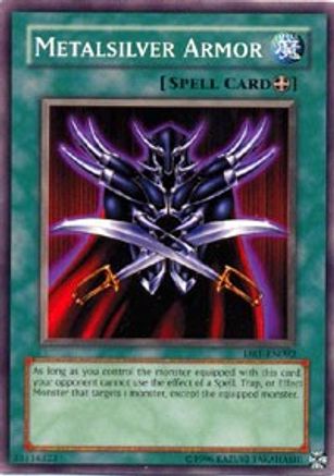 Metalsilver Armor (DR1-EN092) - Dark Revelation Volume 1 Unlimited - Premium Yugioh Single from Konami - Just $0.61! Shop now at Game Crave Tournament Store
