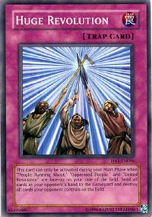 Huge Revolution (DR1-EN096) - Dark Revelation Volume 1 Unlimited - Premium Yugioh Single from Konami - Just $0.62! Shop now at Game Crave Tournament Store