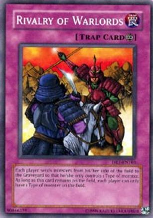 Rivalry of Warlords (DR1-EN103) - Dark Revelation Volume 1 Unlimited - Premium Yugioh Single from Konami - Just $0.39! Shop now at Game Crave Tournament Store