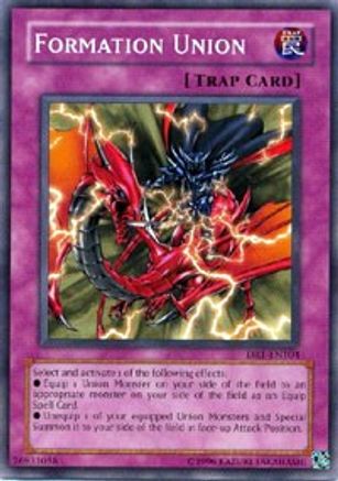 Formation Union (DR1-EN104) - Dark Revelation Volume 1 Unlimited - Premium Yugioh Single from Konami - Just $0.25! Shop now at Game Crave Tournament Store