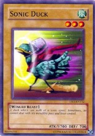 Sonic Duck (DR1-EN112) - Dark Revelation Volume 1 Unlimited - Premium Yugioh Single from Konami - Just $0.27! Shop now at Game Crave Tournament Store