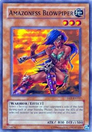 Amazoness Blowpiper (DR1-EN117) - Dark Revelation Volume 1 Unlimited - Premium Yugioh Single from Konami - Just $0.43! Shop now at Game Crave Tournament Store
