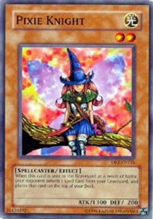 Pixie Knight (DR1-EN125) - Dark Revelation Volume 1 Unlimited - Premium Yugioh Single from Konami - Just $0.25! Shop now at Game Crave Tournament Store