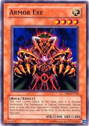 Armor Exe (DR1-EN130) - Dark Revelation Volume 1 Unlimited - Premium Yugioh Single from Konami - Just $0.25! Shop now at Game Crave Tournament Store