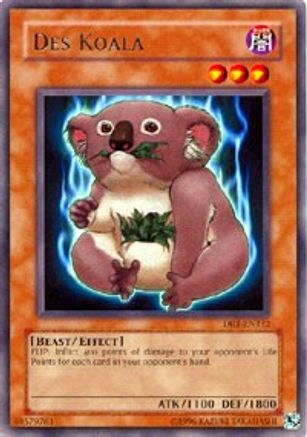 Des Koala (DR1-EN132) - Dark Revelation Volume 1 Unlimited - Premium Yugioh Single from Konami - Just $1.46! Shop now at Game Crave Tournament Store