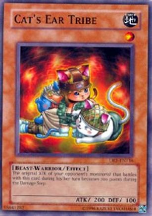 Cat's Ear Tribe (DR1-EN136) - Dark Revelation Volume 1 Unlimited - Premium Yugioh Single from Konami - Just $0.26! Shop now at Game Crave Tournament Store