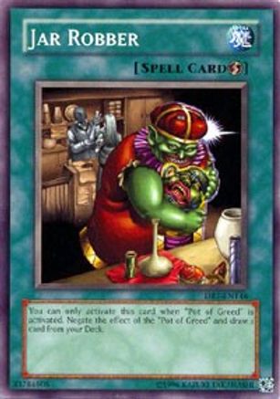 Jar Robber (DR1-EN146) - Dark Revelation Volume 1 Unlimited - Premium Yugioh Single from Konami - Just $0.25! Shop now at Game Crave Tournament Store