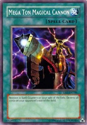 Mega Ton Magical Cannon (DR1-EN149) - Dark Revelation Volume 1 Unlimited - Premium Yugioh Single from Konami - Just $0.25! Shop now at Game Crave Tournament Store