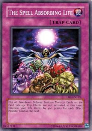 The Spell Absorbing Life (DR1-EN159) - Dark Revelation Volume 1 Unlimited - Premium Yugioh Single from Konami - Just $0.25! Shop now at Game Crave Tournament Store