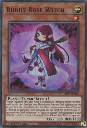 Ruddy Rose Witch (LIOV-EN010) - Lightning Overdrive 1st Edition - Premium Yugioh Single from Konami - Just $0.25! Shop now at Game Crave Tournament Store