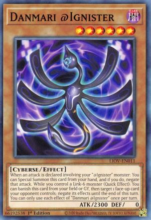 Danmari @Ignister (LIOV-EN011) - Lightning Overdrive 1st Edition - Premium Yugioh Single from Konami - Just $0.25! Shop now at Game Crave Tournament Store