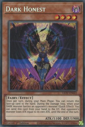 Dark Honest (LIOV-EN022) - Lightning Overdrive 1st Edition - Premium Yugioh Single from Konami - Just $1.08! Shop now at Game Crave Tournament Store