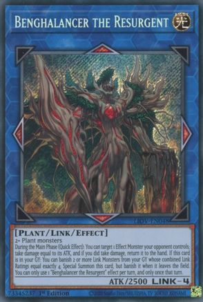 Benghalancer the Resurgent (LIOV-EN048) - Lightning Overdrive 1st Edition - Premium Yugioh Single from Konami - Just $5.97! Shop now at Game Crave Tournament Store