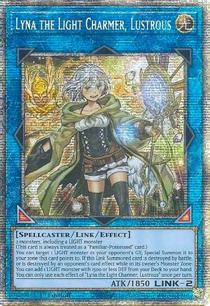 Lyna the Light Charmer, Lustrous (Starlight Rare) (LIOV-EN049) - Lightning Overdrive 1st Edition - Premium Yugioh Single from Konami - Just $140.62! Shop now at Game Crave Tournament Store