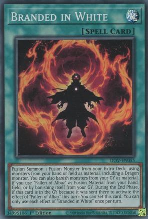 Branded in White (LIOV-EN055) - Lightning Overdrive 1st Edition - Premium Yugioh Single from Konami - Just $0.82! Shop now at Game Crave Tournament Store