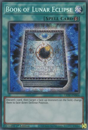 Book of Lunar Eclipse (LIOV-EN064) - Lightning Overdrive 1st Edition - Premium Yugioh Single from Konami - Just $0.66! Shop now at Game Crave Tournament Store