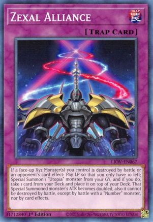 Zexal Alliance (LIOV-EN067) - Lightning Overdrive 1st Edition - Premium Yugioh Single from Konami - Just $0.25! Shop now at Game Crave Tournament Store
