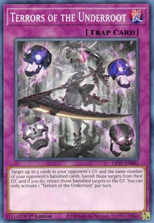 Terrors of the Underroot (LIOV-EN085) - Lightning Overdrive 1st Edition - Premium Yugioh Single from Konami - Just $0.25! Shop now at Game Crave Tournament Store