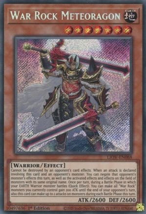War Rock Meteoragon (LIOV-EN088) - Lightning Overdrive 1st Edition - Premium Yugioh Single from Konami - Just $1.13! Shop now at Game Crave Tournament Store