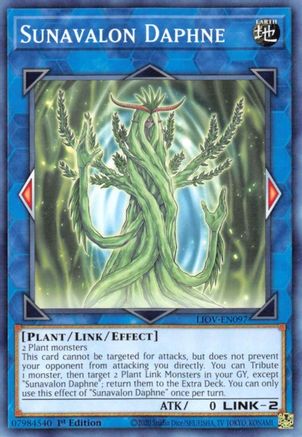 Sunavalon Daphne (LIOV-EN097) - Lightning Overdrive 1st Edition - Premium Yugioh Single from Konami - Just $0.25! Shop now at Game Crave Tournament Store