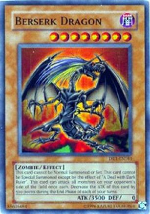 Berserk Dragon (DR1-EN181) - Dark Revelation Volume 1 Unlimited - Premium Yugioh Single from Konami - Just $1.74! Shop now at Game Crave Tournament Store