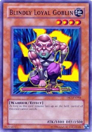 Blindly Loyal Goblin (DR1-EN184) - Dark Revelation Volume 1 Unlimited - Premium Yugioh Single from Konami - Just $0.25! Shop now at Game Crave Tournament Store
