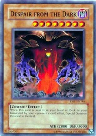 Despair from the Dark (DR1-EN185) - Dark Revelation Volume 1 Unlimited - Premium Yugioh Single from Konami - Just $0.25! Shop now at Game Crave Tournament Store