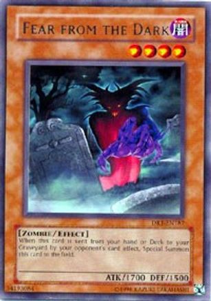 Fear from the Dark (DR1-EN187) - Dark Revelation Volume 1 Unlimited - Premium Yugioh Single from Konami - Just $0.08! Shop now at Game Crave Tournament Store