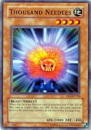 Thousand Needles (DR1-EN190) - Dark Revelation Volume 1 Unlimited - Premium Yugioh Single from Konami - Just $0.25! Shop now at Game Crave Tournament Store