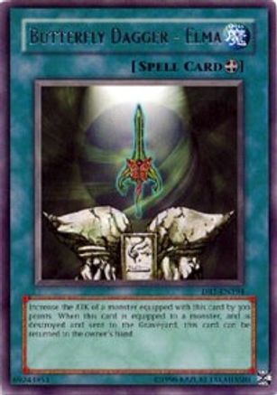 Butterfly Dagger - Elma (DR1-EN194) - Dark Revelation Volume 1 Unlimited - Premium Yugioh Single from Konami - Just $0.51! Shop now at Game Crave Tournament Store
