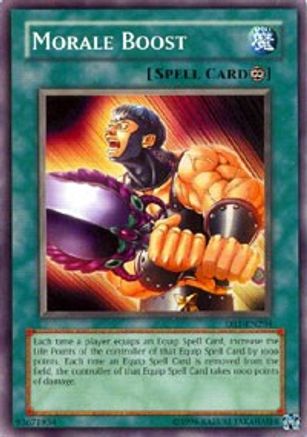 Morale Boost (DR1-EN204) - Dark Revelation Volume 1 Unlimited - Premium Yugioh Single from Konami - Just $0.25! Shop now at Game Crave Tournament Store