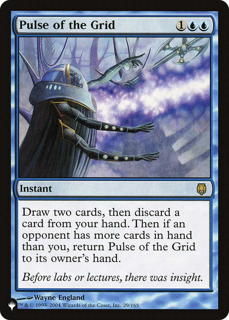 Pulse of the Grid (PLIST-1028) - The List - Premium MTG Single from Wizards of the Coast - Just $0.09! Shop now at Game Crave Tournament Store