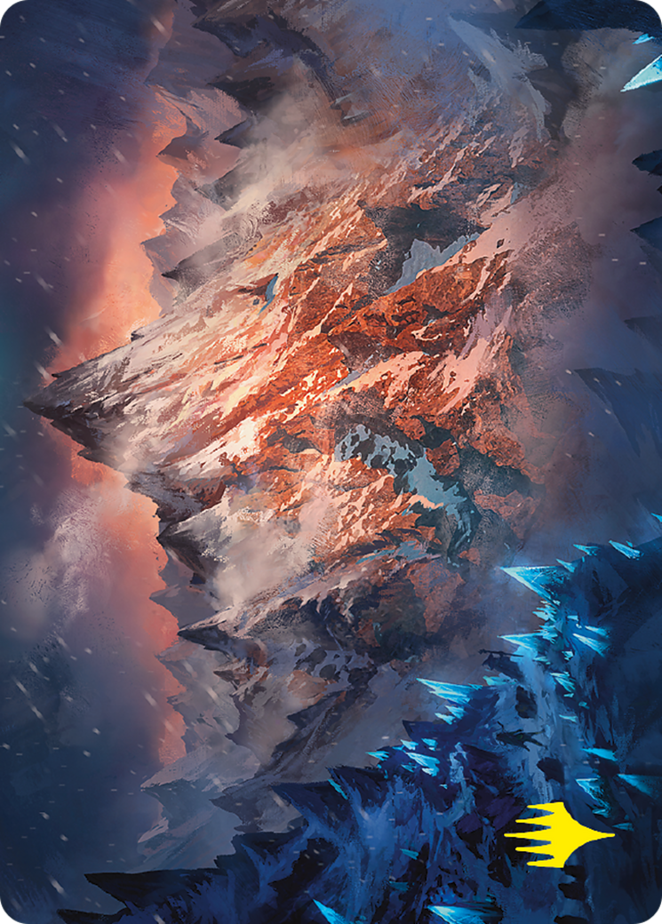Mountain // Mountain (ALTR-031) - Tales of Middle-earth Art Series (Borderless) - Premium MTG Single from Wizards of the Coast - Just $0! Shop now at Game Crave Tournament Store