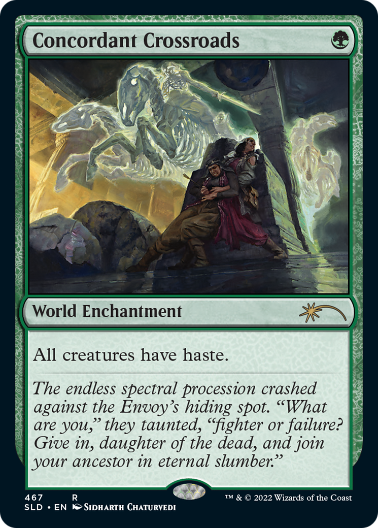 Concordant Crossroads (SLD-467) - Secret Lair Drop - Premium MTG Single from Wizards of the Coast - Just $4.99! Shop now at Game Crave Tournament Store