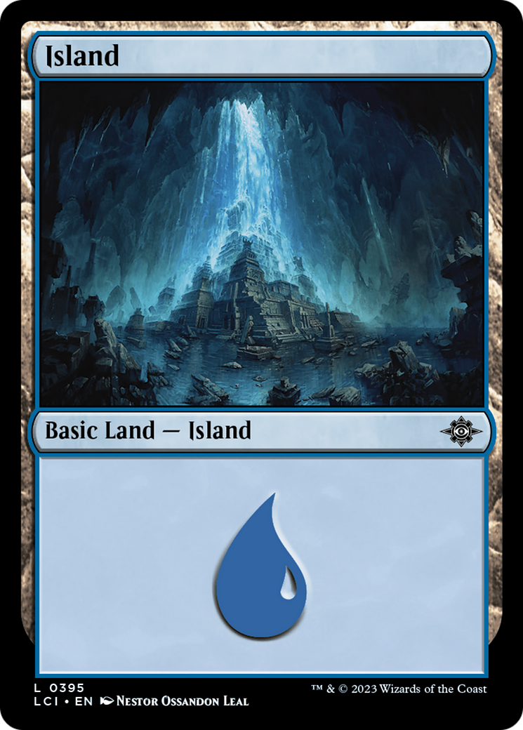 Island (LCI-395) - The Lost Caverns of Ixalan Foil - Premium MTG Single from Wizards of the Coast - Just $0.08! Shop now at Game Crave Tournament Store