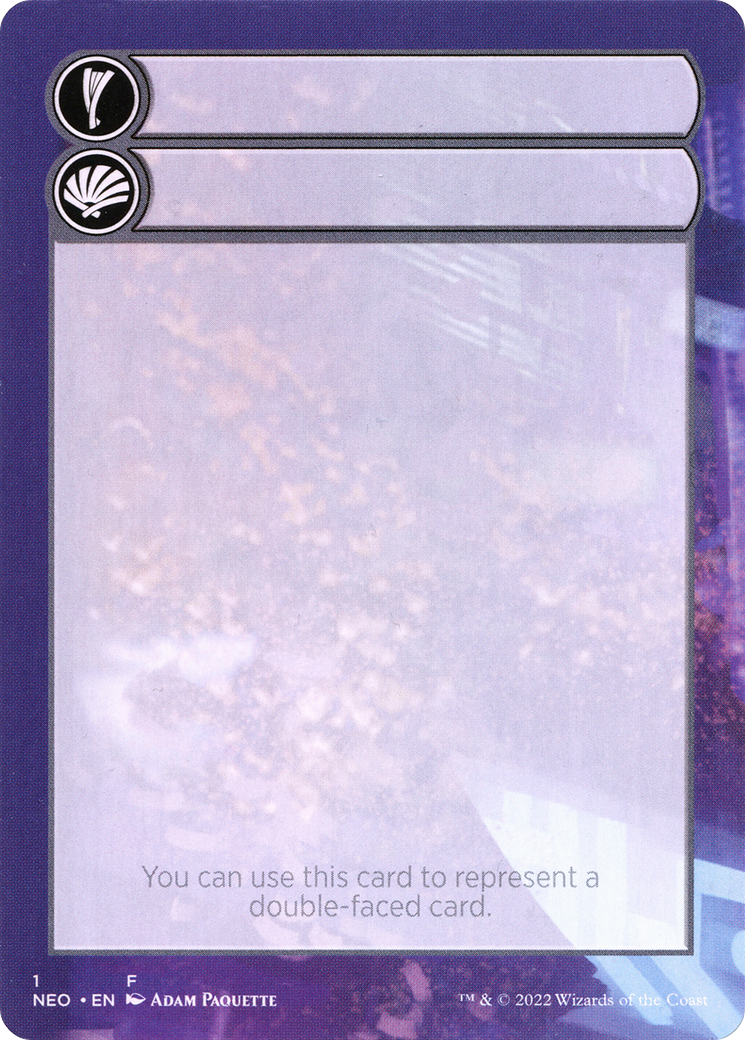 Double-Faced Substitute Card (SNEO-001) - Kamigawa: Neon Dynasty Substitute Cards - Premium MTG Single from Wizards of the Coast - Just $0! Shop now at Game Crave Tournament Store