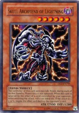 Skull Archfiend of Lightning (DR1-EN235) - Dark Revelation Volume 1 Unlimited - Premium Yugioh Single from Konami - Just $5.14! Shop now at Game Crave Tournament Store