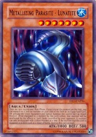 Metallizing Parasite - Lunatite (DR1-EN236) - Dark Revelation Volume 1 Unlimited - Premium Yugioh Single from Konami - Just $0.25! Shop now at Game Crave Tournament Store