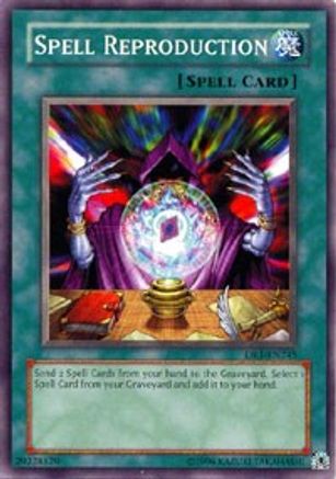 Spell Reproduction (DR1-EN245) - Dark Revelation Volume 1 Unlimited - Premium Yugioh Single from Konami - Just $0.38! Shop now at Game Crave Tournament Store