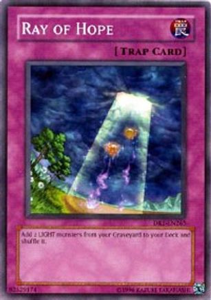 Ray of Hope (DR1-EN265) - Dark Revelation Volume 1 Unlimited - Premium Yugioh Single from Konami - Just $0.25! Shop now at Game Crave Tournament Store