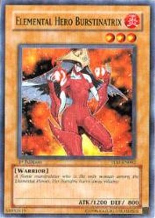 Elemental Hero Burstinatrix (TLM-EN002) - The Lost Millennium Unlimited - Premium Yugioh Single from Konami - Just $0.28! Shop now at Game Crave Tournament Store