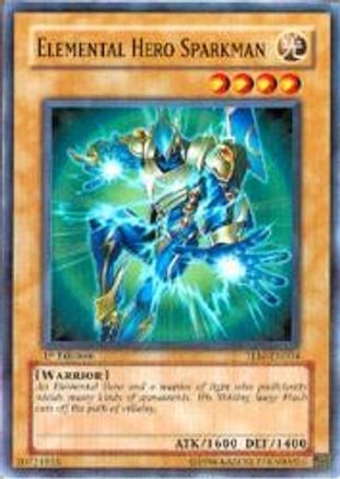 Elemental Hero Sparkman (TLM-EN004) - The Lost Millennium Unlimited - Premium Yugioh Single from Konami - Just $0.26! Shop now at Game Crave Tournament Store