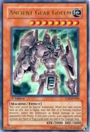 Ancient Gear Golem (TLM-EN006) - The Lost Millennium Unlimited - Premium Yugioh Single from Konami - Just $16.48! Shop now at Game Crave Tournament Store