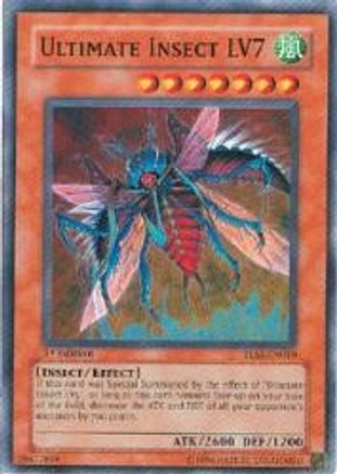 Ultimate Insect LV7 (TLM-EN010) - The Lost Millennium 1st Edition - Premium Yugioh Single from Konami - Just $1.10! Shop now at Game Crave Tournament Store