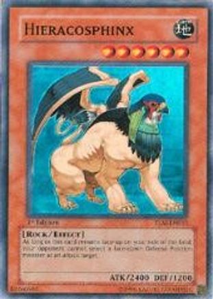 Hieracosphinx (TLM-EN012) - The Lost Millennium Unlimited - Premium Yugioh Single from Konami - Just $0.28! Shop now at Game Crave Tournament Store