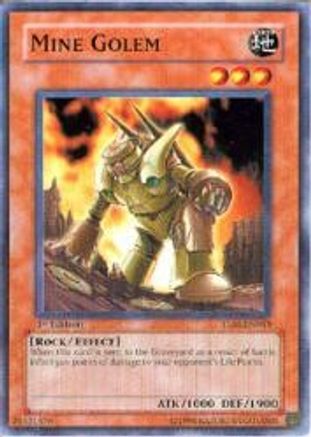 Mine Golem (TLM-EN018) - The Lost Millennium Unlimited - Premium Yugioh Single from Konami - Just $0.08! Shop now at Game Crave Tournament Store