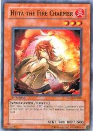 Hiita the Fire Charmer (TLM-EN028) - The Lost Millennium Unlimited - Premium Yugioh Single from Konami - Just $0.25! Shop now at Game Crave Tournament Store