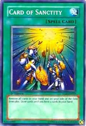 Card of Sanctity (TLM-EN037) - The Lost Millennium 1st Edition - Premium Yugioh Single from Konami - Just $0.86! Shop now at Game Crave Tournament Store